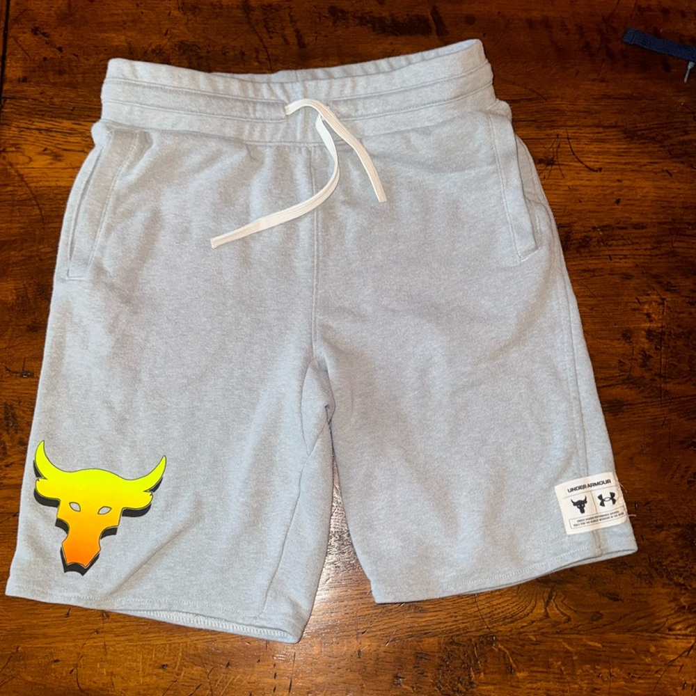 Youth large under Armour sweat shorts